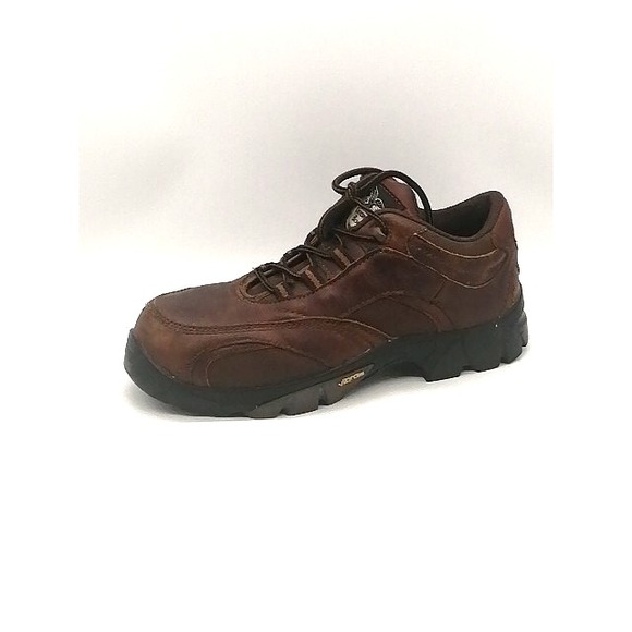 Georgia Boot Other - Georgia Boot‎ Oxfords Mens Brown 10 Leather Work Shoes Vibram Steel Toe GB3602